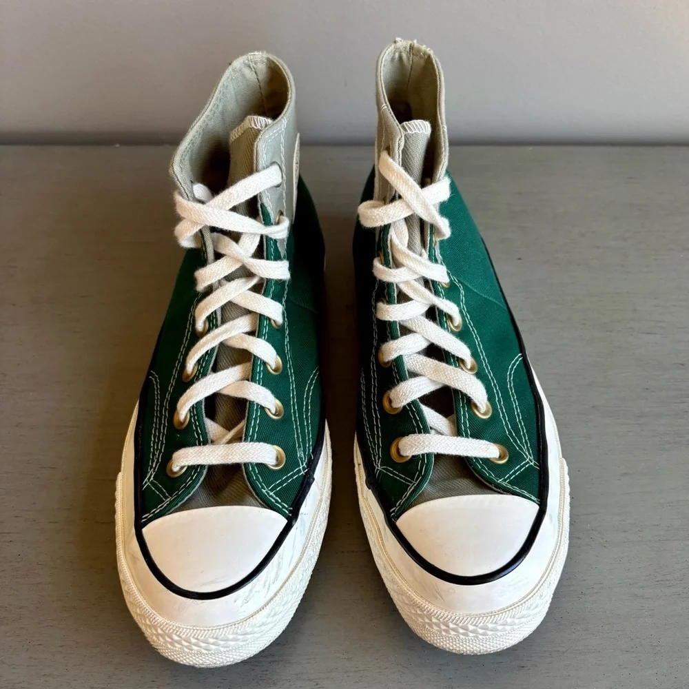 Converse Chuck Taylor 70 High Top Color Block Green Sneakers Women 7.5 A02553C - Picture 10 of 15